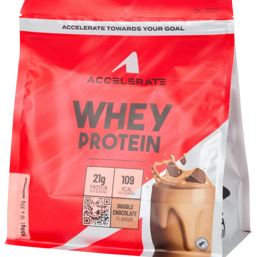 Accelerate whey proteïnepoeder Double Chocolate | Action NL
