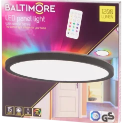Baltimore paneelverlichting met afstandsbediening | Action NL