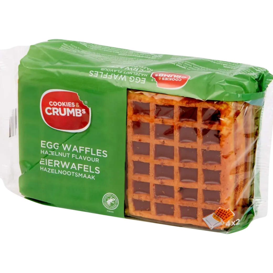 Cookies & Crumbs eierwafels Hazelnoot | Action NL