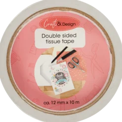 Craft & Design dubbelzijdig tissuetape | Action NL