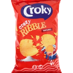 Croky Crazy Ribble Naturel | Action NL