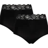 Dolce Bella kanten maxi-slips Vrouw 2 Stuks | Action NL