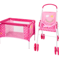 Dolly Star poppenwagen en -bedje | Action NL