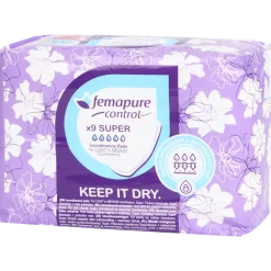 Femapure incontinentie pads Super 9 Stuks | Action NL