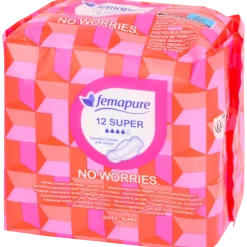 Femapure No Worries maandverband Super 12 Stuks | Action NL