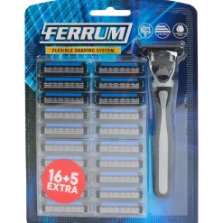 Ferrum scheermes met extra mesjes | Action NL
