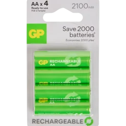 GP oplaadbare batterijen AA 4 Stuks | Action NL