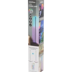 Grundig draadloze vloerlamp Magic Zwart | Action NL