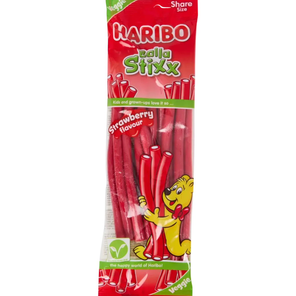 Haribo Balla Stixx Aardbei | Action NL