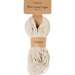 Hobby Flora macramé-touw Beige | Action NL