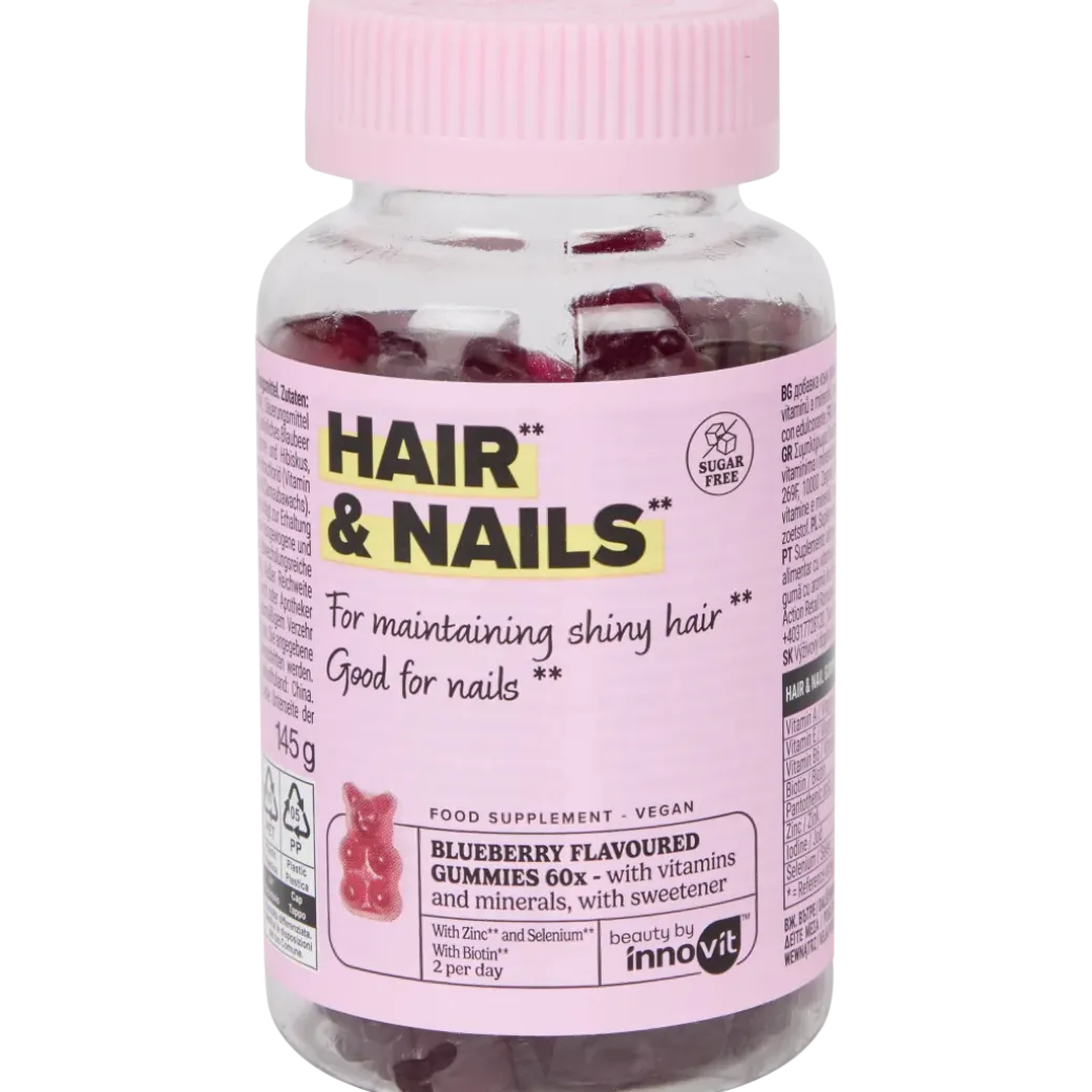 Innovit Hair & Nail Gummies Blueberry | Action NL