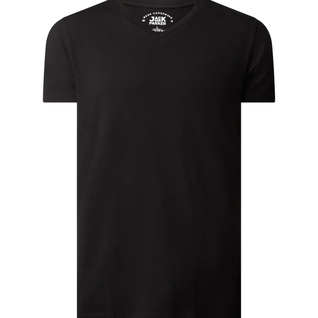 Jack Parker T-shirt Zwart Man | Action NL