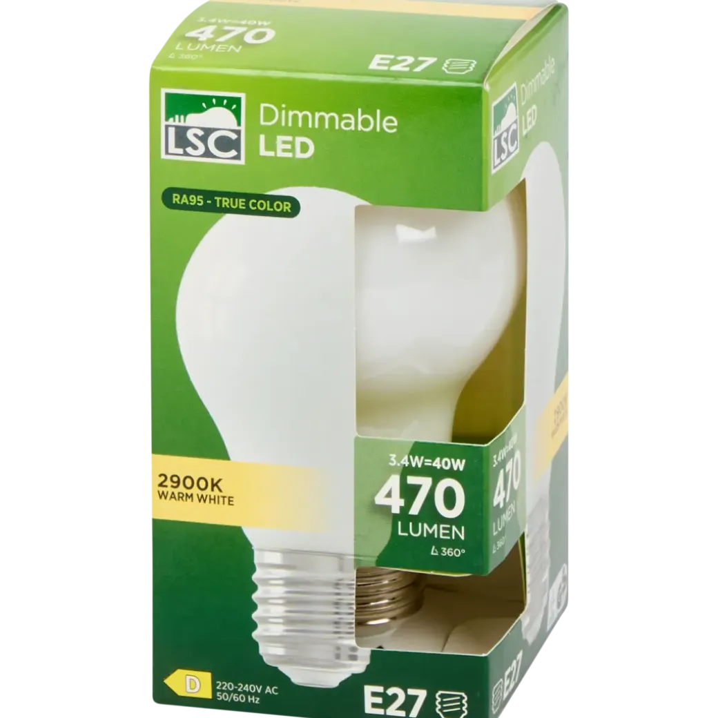 LSC led lamp 3.4 watt 470 lm | Action NL