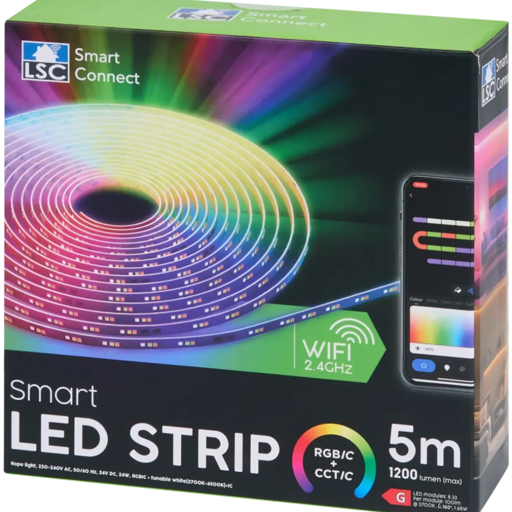 LSC Smart Connect ledstrip 1200 lm | Action NL