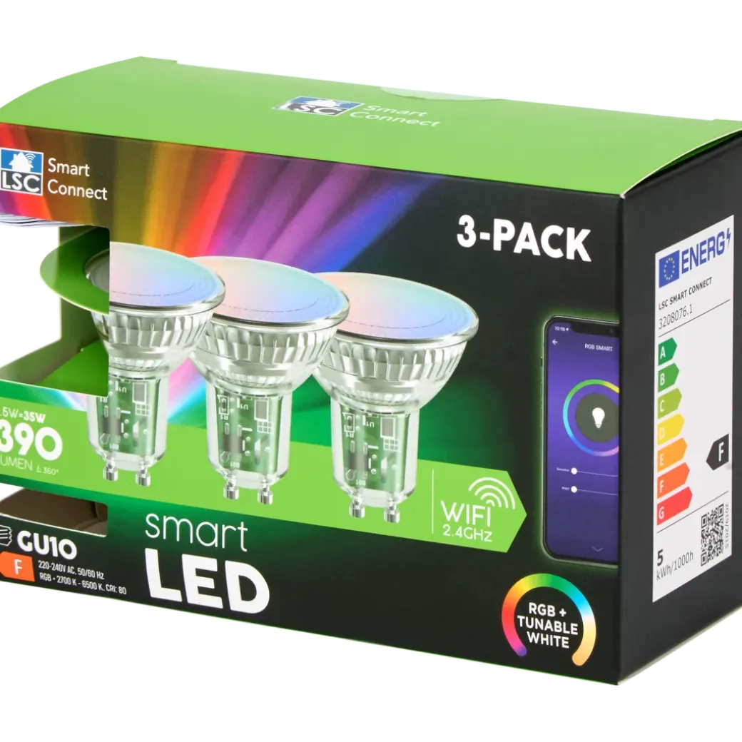 LSC Smart Connect slimme spots 4.5 watt 390 lm | Action NL