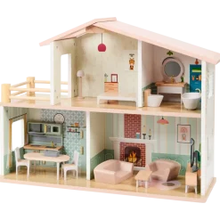 Mini Matters houten poppenhuis Vanaf 3 jaar | Action NL