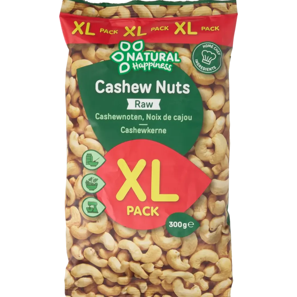 Natural Happiness cashewnoten ongezouten | Action NL