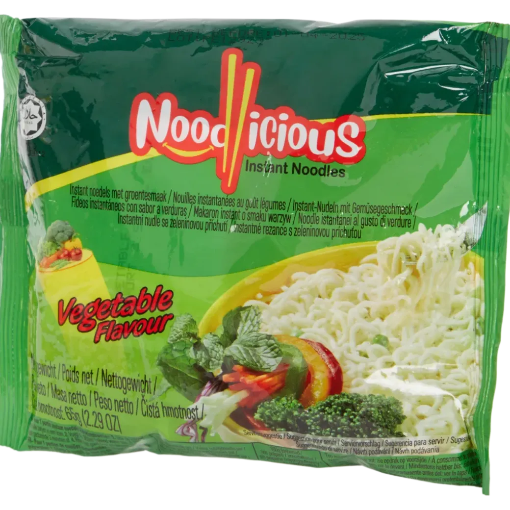 Noodlicious instant noedels Vegetable | Action NL