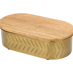 Opbergbox met houten deksel | Action NL