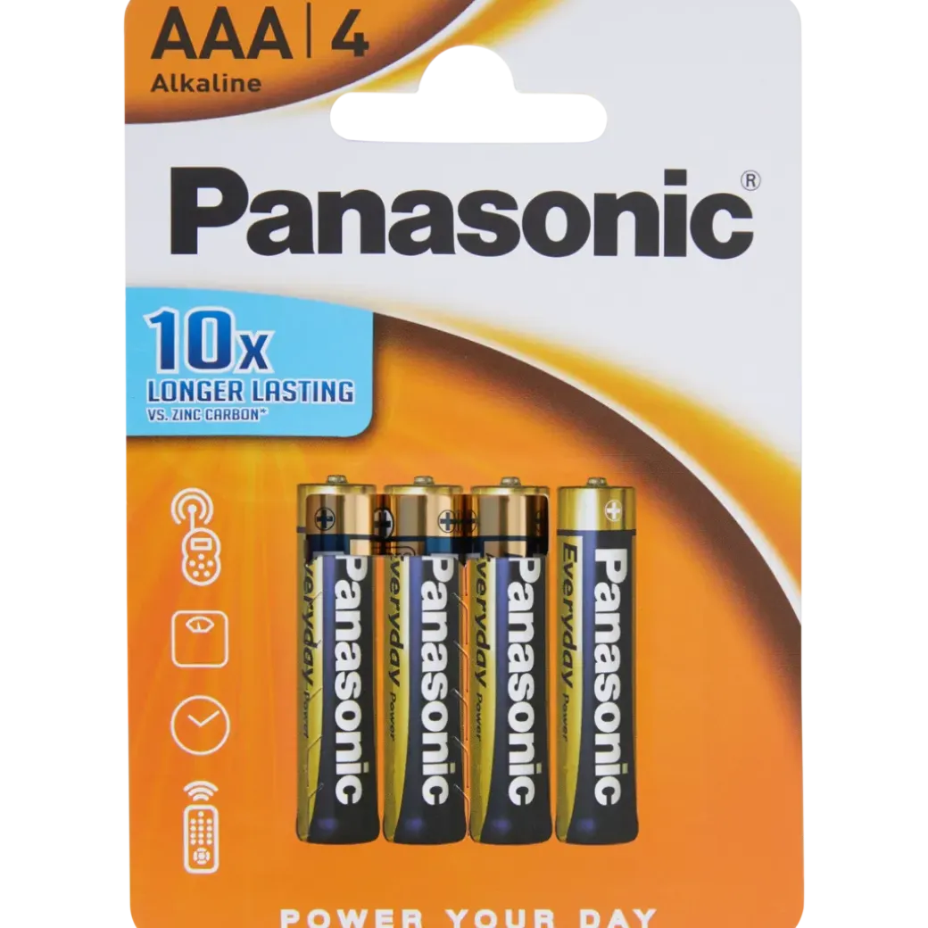 Panasonic batterijen AAA 4 Stuks | Action NL