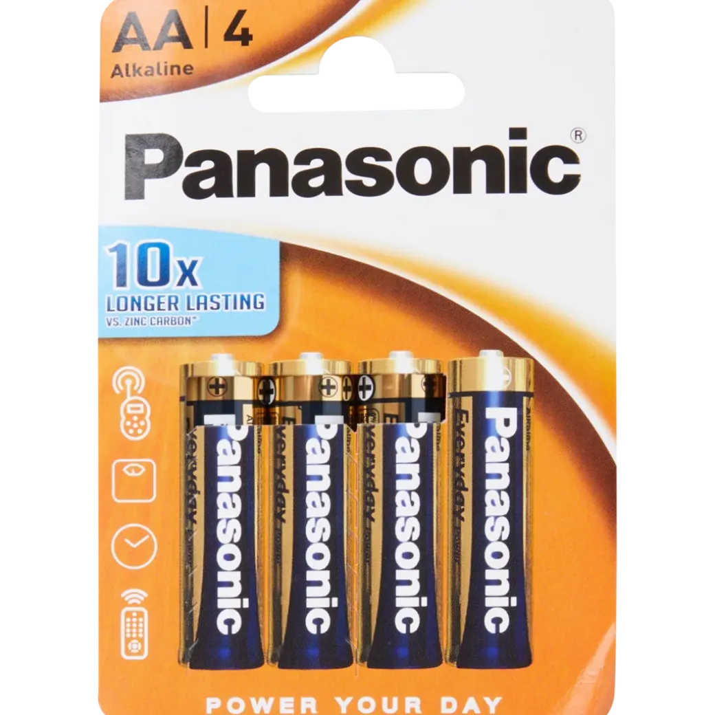 Panasonic batterijen AA 4 Stuks | Action NL