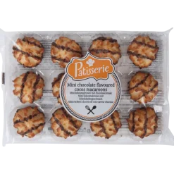 Patisserie mini kokosmakronen met chocoladesmaak | Action NL