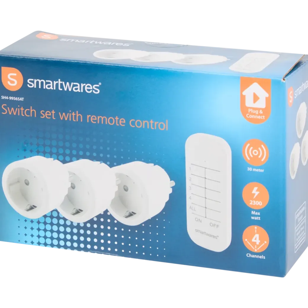 Smartwares draadloze schakelset 2300 watt | Action NL