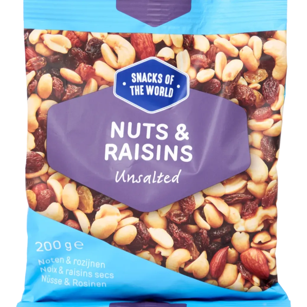Snacks of the World noten en rozijnen | Action NL