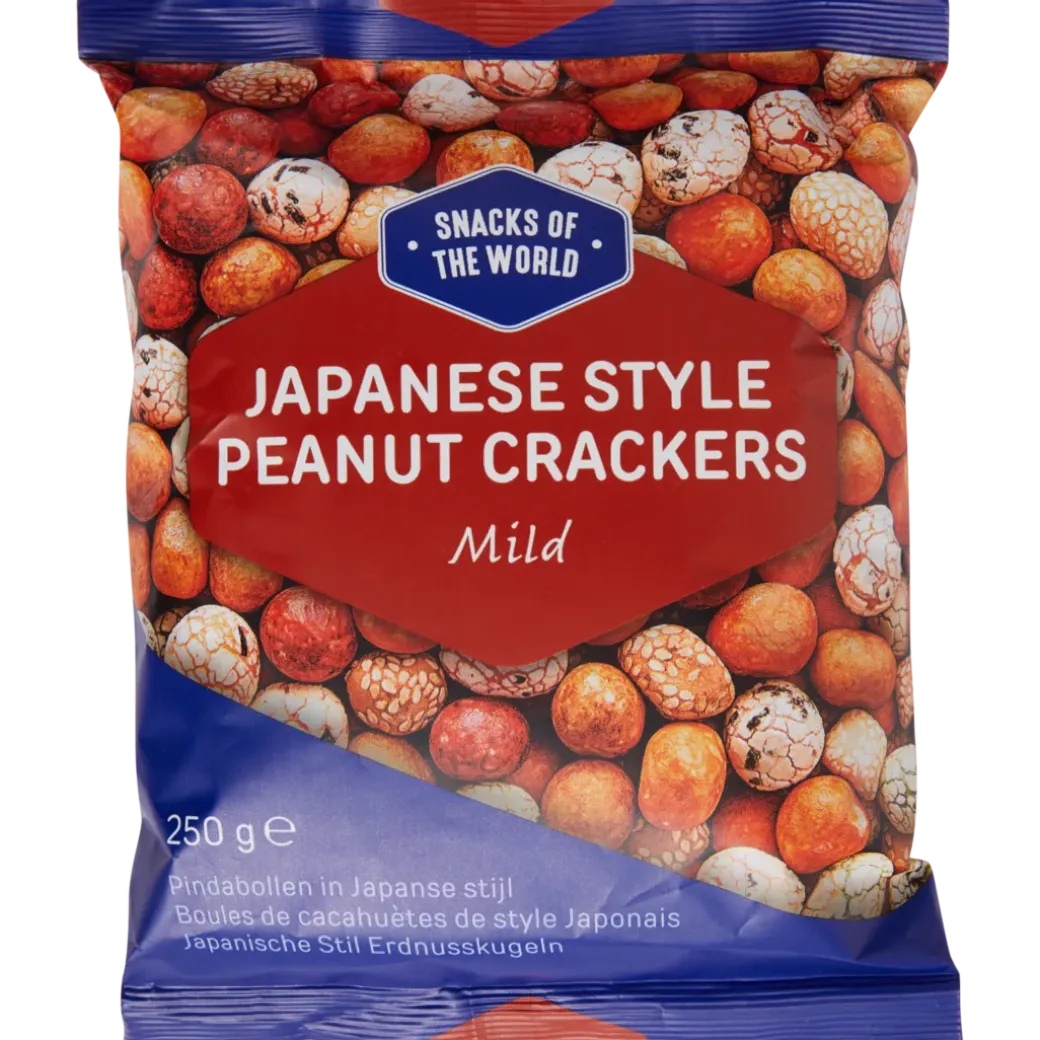 Snacks of the World pindabollen in Japanse stijl Mild | Action NL