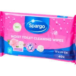 Spargo toiletreinigingsdoekjes | Action NL