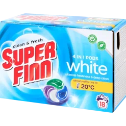 Superfinn 4-in-1 pods White | Action NL