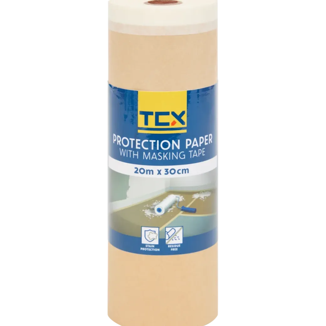 TCX afplaktape met papier | Action NL
