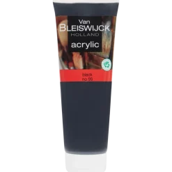 Van Bleiswijck acrylverf zwart | Action NL