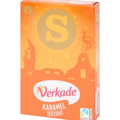Verkade chocoladeletter Karamel & Zeezout | Action NL