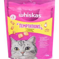 Whiskas Temptations kattensnoepjes kip en kaas | Action NL