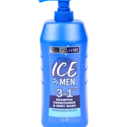 Who's Hair 3-in-1 Ice Men 1 liter | Action NL