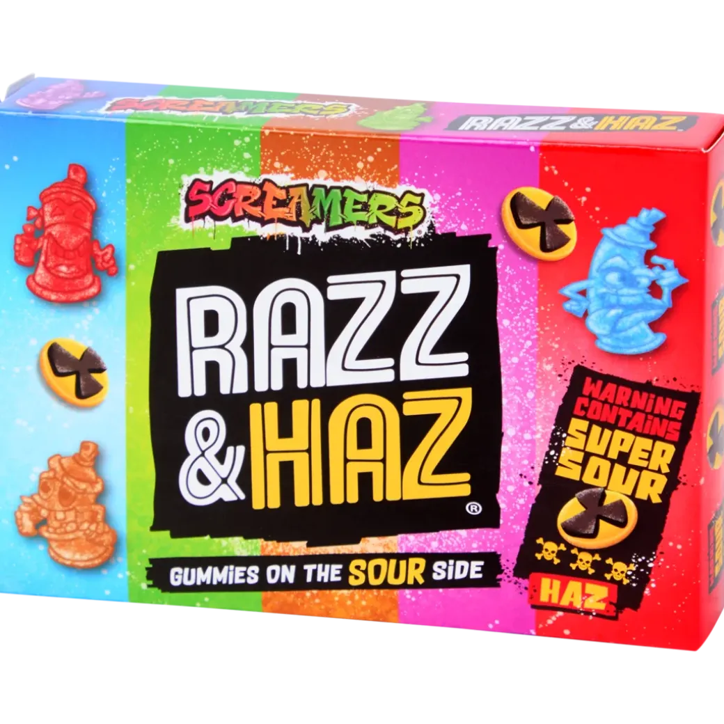 Zed Candy Screamers zure snoepjes Razz Hazz | Action NL